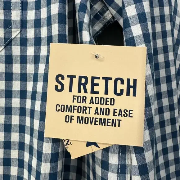 Blue Mountain Men's Stretch Casual Shirt XLT - Picture 5 of 6